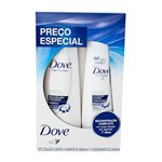 Ficha técnica e caractérísticas do produto Kit Dove Shampoo 400ml + Condicionador 200ml Reconstrução Completa