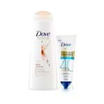 Ficha técnica e caractérísticas do produto Kit Dove Shampoo Ultra Cachos 400ml + Super Condicionador Fator de Nutrição 40 170ml C/ 25% de Desconto