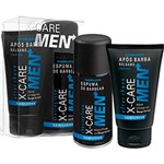 Ficha técnica e caractérísticas do produto Kit Dueto Fiorucci X-Care Men Espuma Barbear Sensitive 160grs + Após Barba 120grs + Caixa Presente