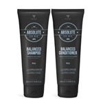 Kit Duo Absolute For Men - Balanced Shampoo e Conditioner - 250 Ml