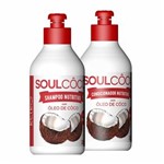 Ficha técnica e caractérísticas do produto Kit Duo Nutritivo Soul Coco Retrô Cosméticos 2x300ml