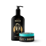 Ficha técnica e caractérísticas do produto Kit Dupla Baboon - Shave Cream + Pomada Ultra Hold - Baboon