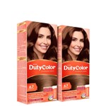 Kit DutyColor 6.7 Chocolate Duo - Coloração Permanente (2 Unidades)
