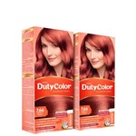 Ficha técnica e caractérísticas do produto Kit DutyColor 7.66 Louro Médio Vermelho Intenso Duo - Coloração Permanente (2 Unidades)
