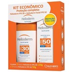 Kit Econômico Helioderm Portetor Solar 30 FPS + 50 FPS 50g