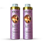 Ficha técnica e caractérísticas do produto Kit Eico Cara de Rica Shampoo + Condicionador By Erikka Rodrigues - 1L + 1L
