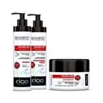 Ficha técnica e caractérísticas do produto Kit Eico Color Life Shampoo+Condicionador 280ml+Creme de Tratamento 240g com 30% de Desconto