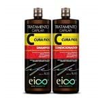 Ficha técnica e caractérísticas do produto Kit Eico Life Shampoo + Condicionador Cura Fios 2x1000ml