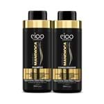 Ficha técnica e caractérísticas do produto Kit Eico Mandioca Shampoo 450ml + Condicionador 450ml