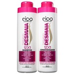 Ficha técnica e caractérísticas do produto Kit Eico Seduction Tratamento Desmaia 12 X 1 Shampoo + Condicionador - 800ml