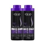 Ficha técnica e caractérísticas do produto Kit Eico Shampoo + Condicionador Santo Milagre - 800ml - Seduction
