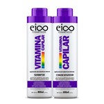 Ficha técnica e caractérísticas do produto Kit Eico Shampoo e Condicionador Vitamina Capilar 800ml