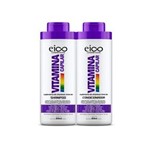 Ficha técnica e caractérísticas do produto Kit Eico - Tratamento Vitamina - (1 Shampoo 800Ml + 1 Condicionador 800Ml)