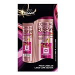 Ficha técnica e caractérísticas do produto Kit Elseve Quera Liso - Shampoo 400ml + Condicionador 200ml