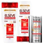 Ficha técnica e caractérísticas do produto Kit Elseve Reparação Total 5+ L'Oréal Paris Shampoo + Condicionador + Cicatri Renov