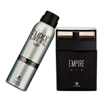 Ficha técnica e caractérísticas do produto Kit Empire Vip Perfume Empire Vip 100ml + desodorante Empire Vip Perfume masculino