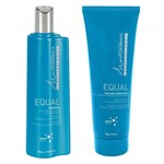 Ficha técnica e caractérísticas do produto Kit Equal Shampoo e Máscara Condicionadora Mediterrani 450ml