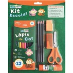 Ficha técnica e caractérísticas do produto Kit Escolar Kit C/20 Pecas Blister Leonora Cx.c/06