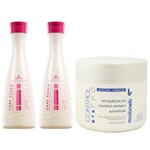 Ficha técnica e caractérísticas do produto Kit Escova Progressiva Madame Lis (2x 1000ml) + Mascara Botox Control Pro 500gr - Madamelis