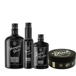 Ficha técnica e caractérísticas do produto Kit escurecedor capilar Lucys loção shampoo tônico masculino