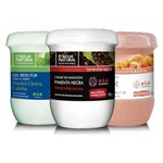 Ficha técnica e caractérísticas do produto Kit Esfoliante Apricot Forte + Gel Redutor com Cafeína + Creme Pimenta Negra D'agua Natural