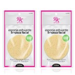 Kit 2 Esponja Esfoliante para Limpeza Facial (cle02br)