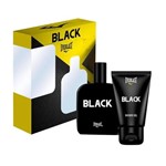Ficha técnica e caractérísticas do produto Kit Everlast Black Masculino Deo Colônia 100ml + Gel de Banho 90g