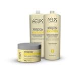 Kit Felps Shampoo + Condicionador X Repair 1000ml Grátis Máscara 300g