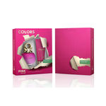 Ficha técnica e caractérísticas do produto Kit Feminino Benetton Colors Pink Perfume & Body Lotion