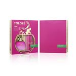 Ficha técnica e caractérísticas do produto Kit Feminino Benetton Colors Pink Perfume & Desodorante