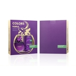Ficha técnica e caractérísticas do produto Kit Feminino Benetton Colors Purple Perfume & Desodorante