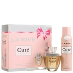 Ficha técnica e caractérísticas do produto Kit Feminino Cuté Woman Eau de Parfum La Rive- Perfume 100 ML+ Desodorante 150 ML
