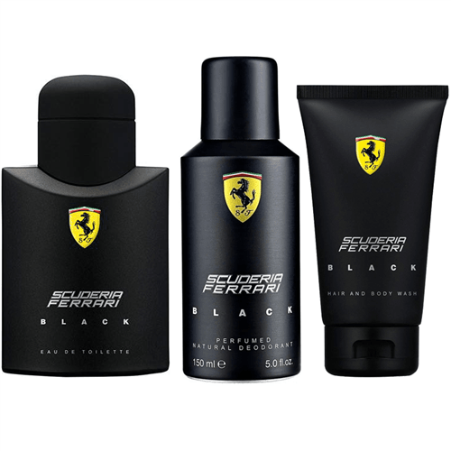 Ficha técnica e caractérísticas do produto Kit Ferrari Black Masculino
