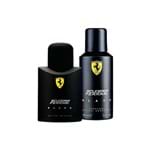 Kit Ferrari Black (Perfumes 125ml + Desodorante 125 Ml