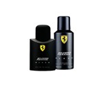 Ficha técnica e caractérísticas do produto Kit Ferrari Black (Perfumes 125ml + Desodorante 125 Ml