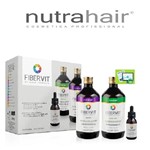 Ficha técnica e caractérísticas do produto Kit Fibervit Fortalecimento Capilar Nutra Hair Profissional