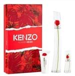 Ficha técnica e caractérísticas do produto Kit Flower By Kenzo Edp 100Ml + 15Ml + Body Lotion 50Ml