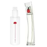 Ficha técnica e caractérísticas do produto Kit Flower Refilável By Kenzo Eau de Parfum - Perfume Feminino 30ml + Loção Hidratante Kit