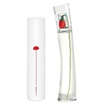 Ficha técnica e caractérísticas do produto Kit Flower Refilável By Kenzo Eau de Parfum - Perfume Feminino 100ml + Bruma para Corpo e Cabelo