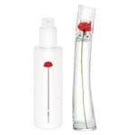 Ficha técnica e caractérísticas do produto Kit Flower Refilável By Kenzo Eau de Parfum - Perfume Feminino 100ml + Loção Hidratante Kit