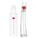Ficha técnica e caractérísticas do produto Kit Flower Refilável By Kenzo Eau de Parfum - Perfume Feminino 100ml + Loção Hidratante