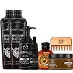 Ficha técnica e caractérísticas do produto Kit For Men Barber Shop Completo para Barba Cabelo com Tônico de Crescimento
