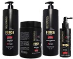 Ficha técnica e caractérísticas do produto Bio Extratus Força C/ Pimenta Shampoo + Condicionador + Máscara 1 L