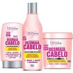 Ficha técnica e caractérísticas do produto Kit Forever Liss Desmaia Cabelo Shampoo Leave In Mascara 950