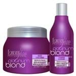 Ficha técnica e caractérísticas do produto Kit Forever Liss Professional Platinum Blond (Shampoo e Máscara) Conjunto