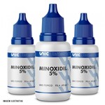 Ficha técnica e caractérísticas do produto Kit 3 Frascos de Minoxidil 5 com 60ml - Unicpharma