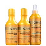 Ficha técnica e caractérísticas do produto Kit G.Hair Cachos Estilosos (3 Produtos)