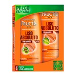 Ficha técnica e caractérísticas do produto Kit Garnier Fructis Liso Absoluto Shampoo 400ml + Condicionador 200ml
