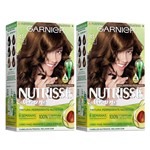 Ficha técnica e caractérísticas do produto Kit Garnier Nutrisse - Coloração 43 Cappuccino