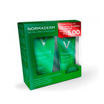 Ficha técnica e caractérísticas do produto Kit Gel De Limpeza Facial Anti-acne Vichy Normaderm 150g + 60g